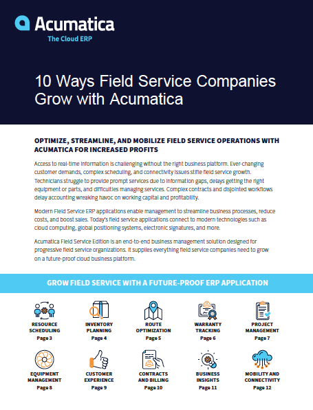 Field Service Companies Grow