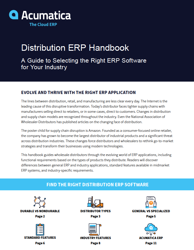 Distribution ERP Handbook